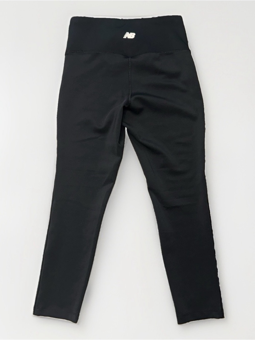 New Balance Womens Size S Small Black High Waist Crop Leggings Capris WP81899